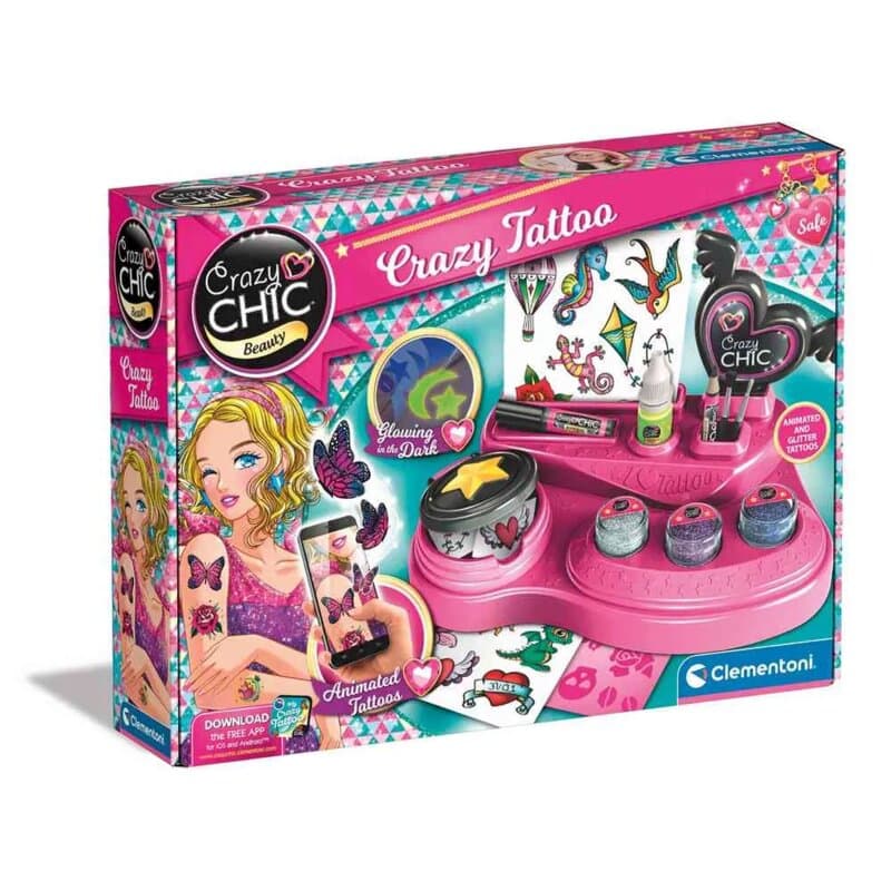 Crazy Chic Tattoo Set – komplet za pravljenje tetovaža