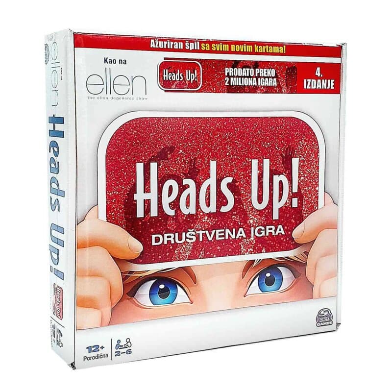 Društvena igra Heads Up - Cardinal Games