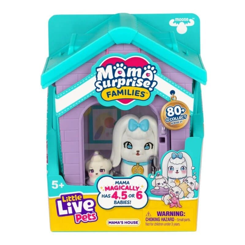 Little Live Pets Mama's House – interaktivna plišana igračka sa bebama iznenađenja