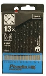 Piranha komplet burgija za metal X56020