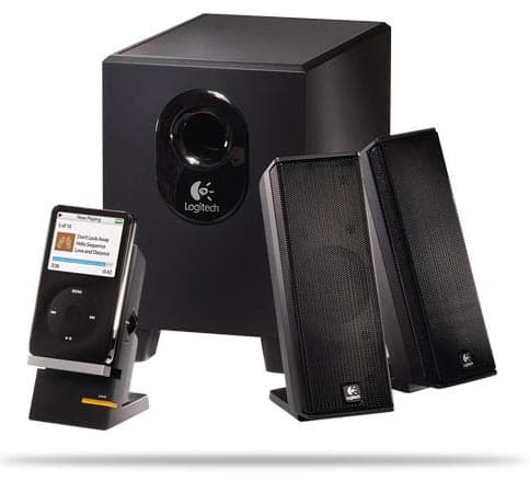 Logitech x-240 2.1 - 2 dvodelna Dual Drive satelita + subwoofer