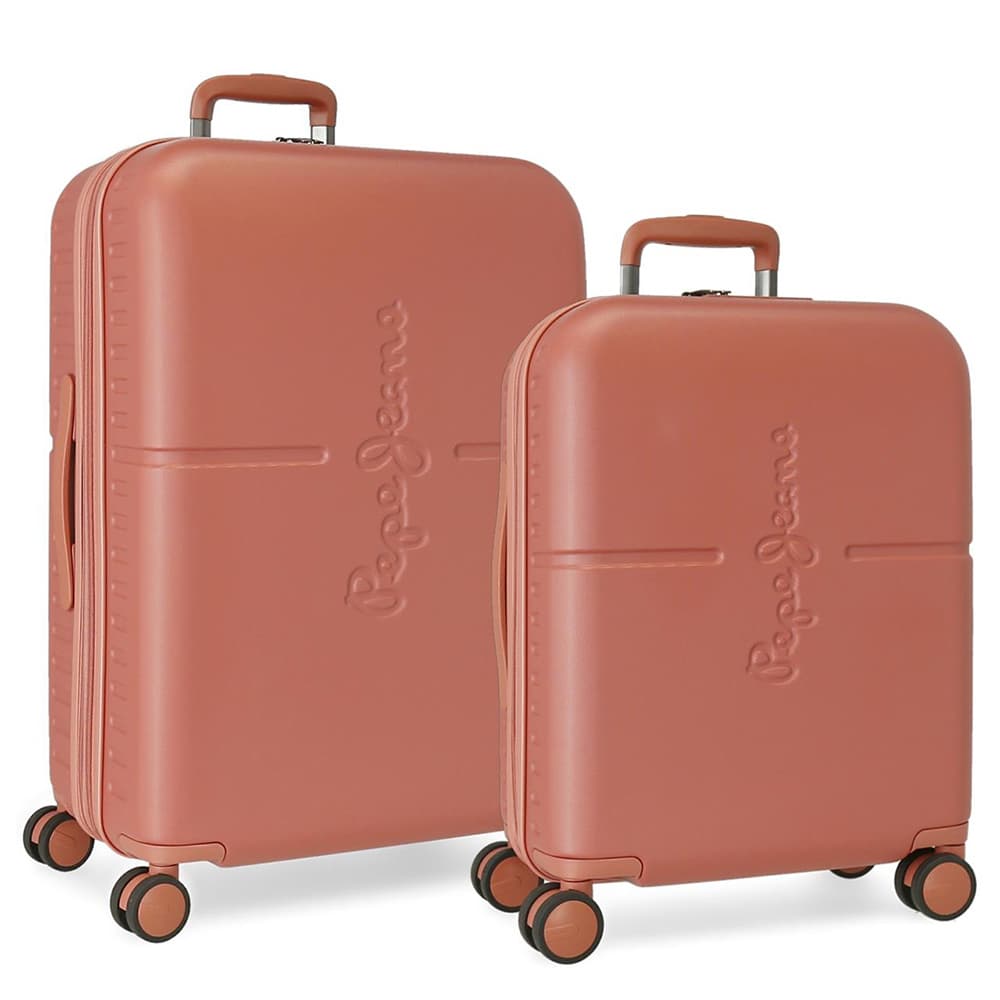 Pepe Jeans Set kofera 70cm i 55cm Highlight terracotta 76895