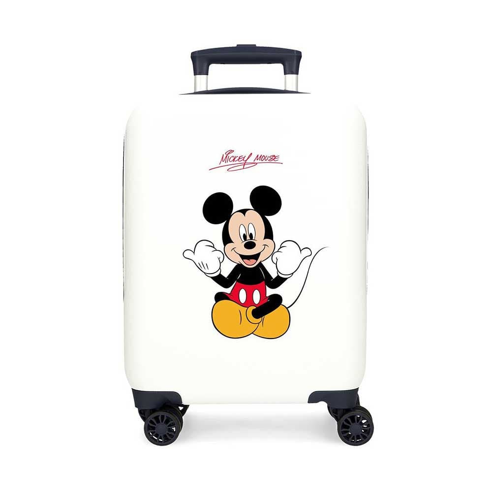 Kofer za put 50cm Disney Mickey Cheerful white 43313