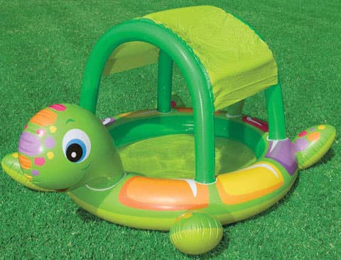Intex Bazen Za Bebe Sa Zaštitom od UV Zračenja Kornjača