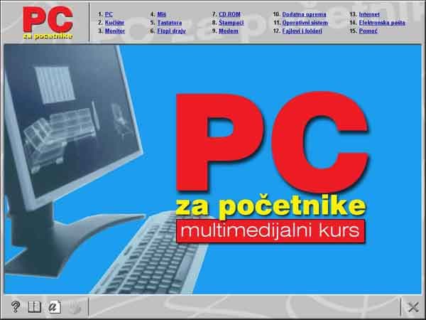 Multimedijalni kurs PC za pocetnike