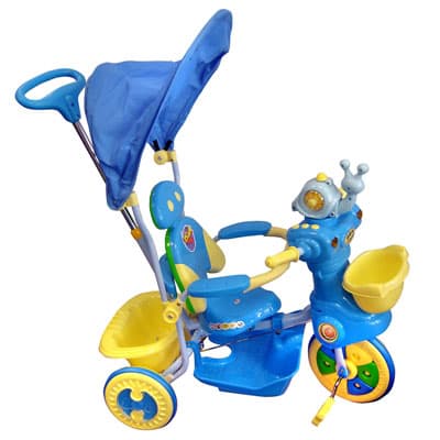 Tricikl sa tendom plavi LB550
