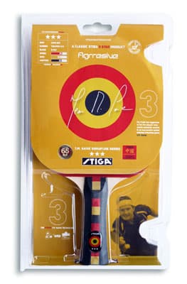 Stiga Reket za stoni tenis - R - Aggresive JMS 3st