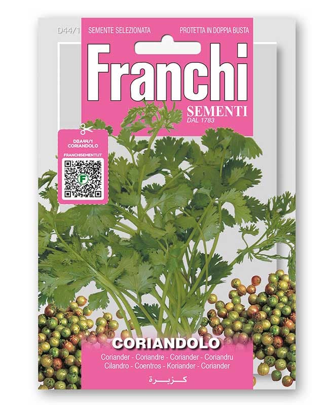 Začinsko bilje Korijander seme 5 kesica Franchi Sementi Virimax