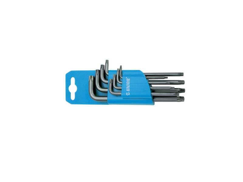 UNIOR Ključevi imbus TORX u garnituri - TX9-TX40 8 del. Art. 220TX 141577