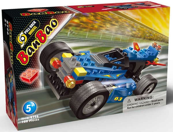 BanBao Trkački auto -Thunder 8796