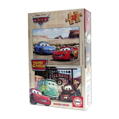 Educa Drveni Puzzle Disney Cars 2x25 ED13137
