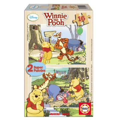 Educa Drveni Puzzle Winnie The Pooh ED14956