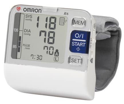 Omron R6 digitalni automatski merač krvnog pritiska za članak ruke
