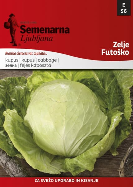 Povrće - seme 10 kesica - Kupus Futoški - Brassica oleracea var. capitata - 56