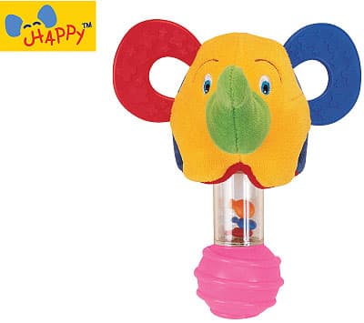 Igračka za bebu - KsKids Zvečka i glodalica Srećno Slonče KA10355