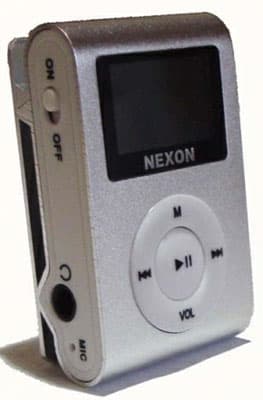 Nexon MP3 Player MP3-09 4GB SILVER