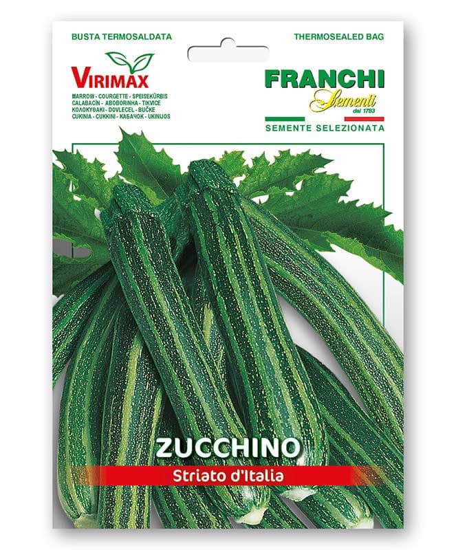 Tikvice Striato d Italia seme 10 kesica Franchi Sementi Virimax