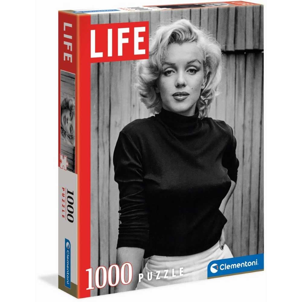 CLEMENTONI Puzzle Merilin Monro HQC Life Collection 1000 delova CL39632