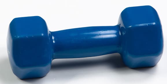 Jednoručni PVC teg 3KG