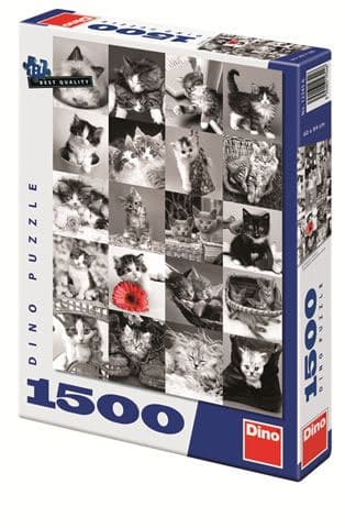 Puzzle 1500 kom Mačke 551275