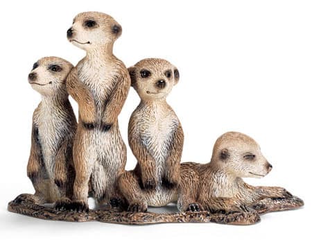 Schleich Divlje Životinje - Mladunci merkata (surikate) 14388