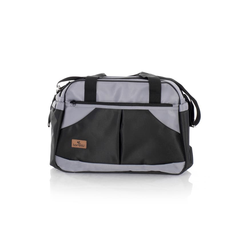 Lorelli Torba za mame Sandra black and grey 10040220005