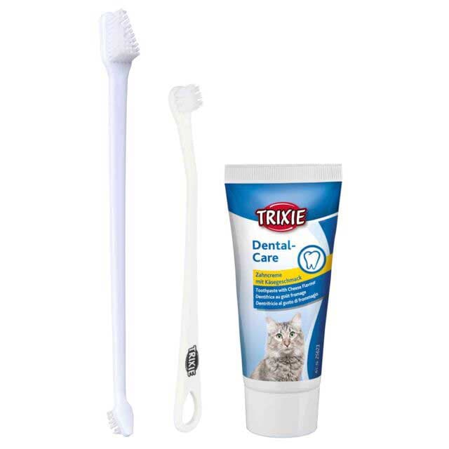 Četkice i pasta za zube za mačke Trixie 25620