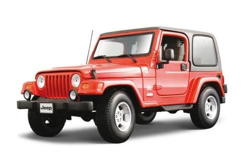 Bburago 1:18 Gold Jeep Wrangler Sahara BU12014