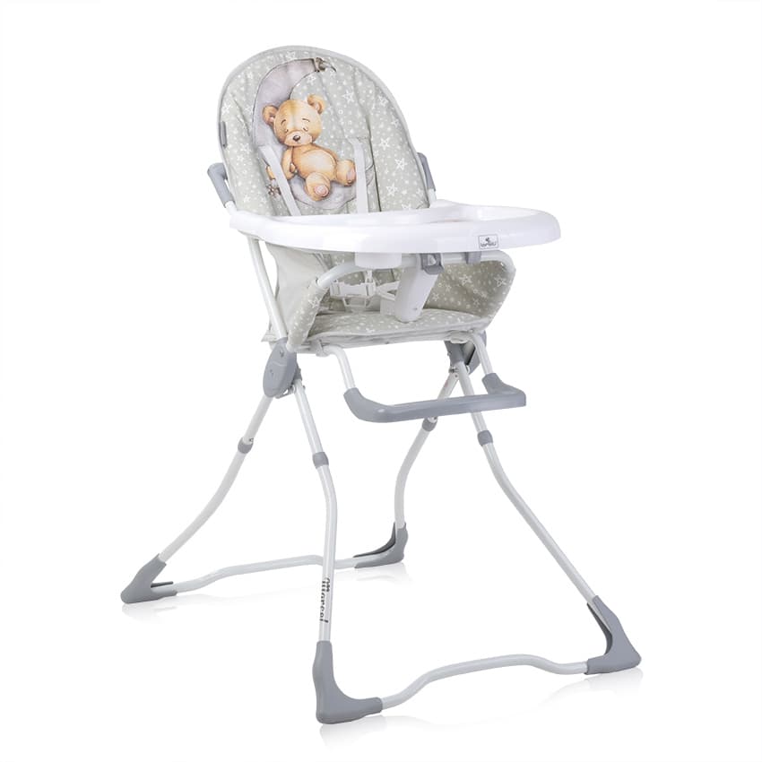 Lorelli Stolica hranilica za bebe Marcel Grey sleeping bear 10100322316