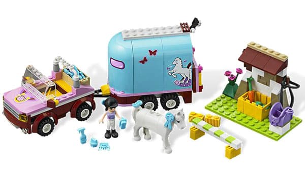 LEGO® FRIENDS Ema - Prikolica za konja LE3186