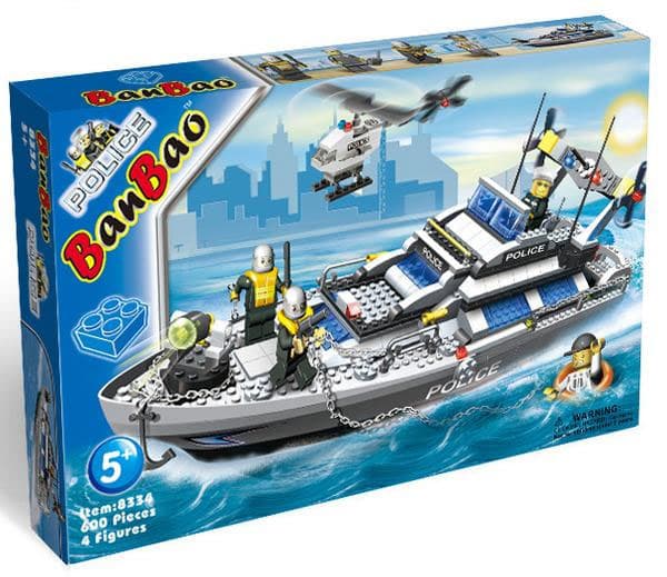 BanBao Policijski čamac 8334