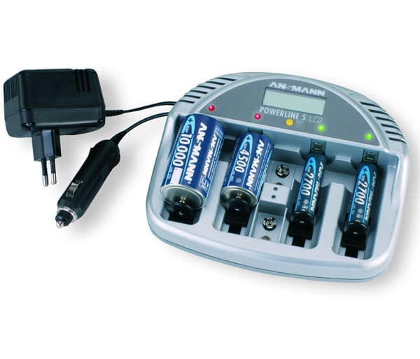 Ansmann Punjač Baterija Powerline 5 LCD AN 5707083
