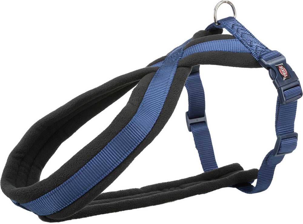 Am za psa - Pojas za šetnju Trixie Premium Touring indigo veličina M 203913