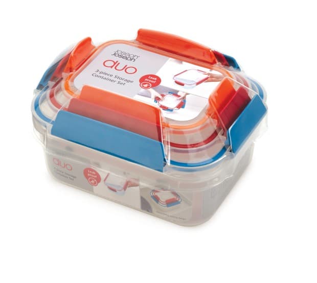 Posude za odlaganje hranje set od 3 komada Joseph Joseph Duo Set Multicolour