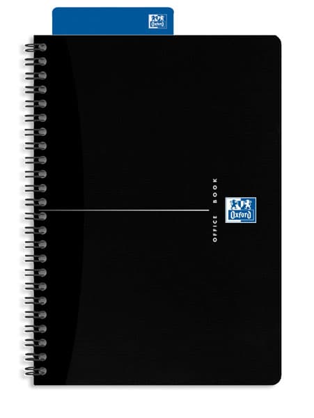 Sveska Oxford Office Smart Black A4 kvadratići 06XO241