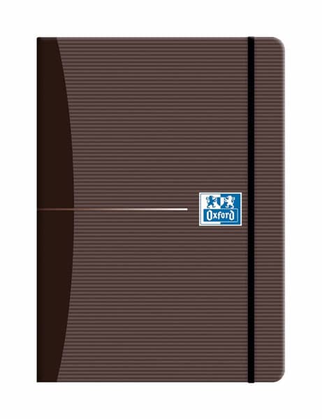 Sveska Oxford Office Signature for men A5 kvadratići 06XO751 Chocolate