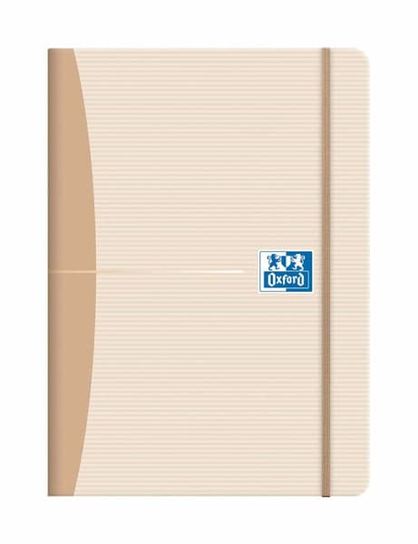 Sveska Oxford Office Signature for women A5 kvadratići 06XO851 Golden Beige