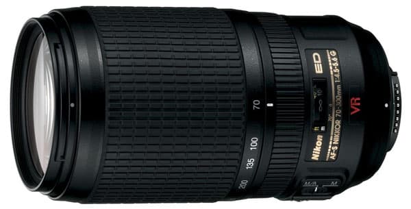 Nikon Objektiv 70-300mm f/4.5-5.6G AF-S VR NIKKOR 14374