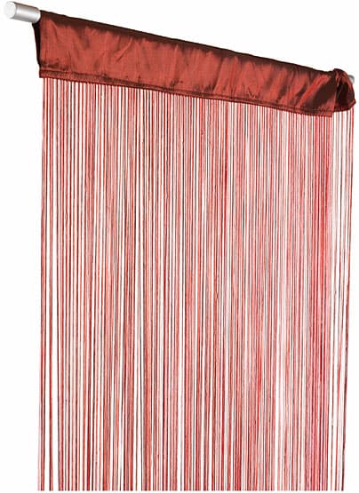 Zavesa 2Lif Crvena Sa Resicama 250 x 90 cm