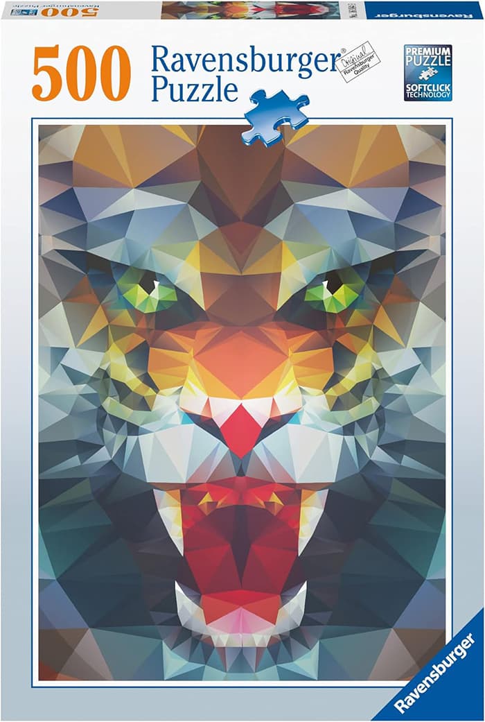 Ravensburger Puzzle slagalica Kaleidoskopski lav 500 delova 16984