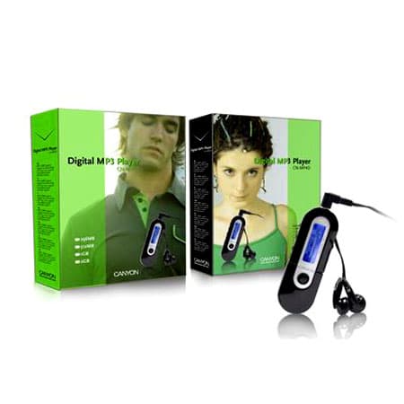 Canyon CN-MP4DE - MP3-WMA player sa diktafonom i FM prijemnikom - 512 MB