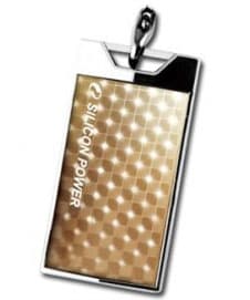 Silicon Power Flash Memorija 4GB USB 2.0 Touch 851 Gold SP004GBUF2851V1G