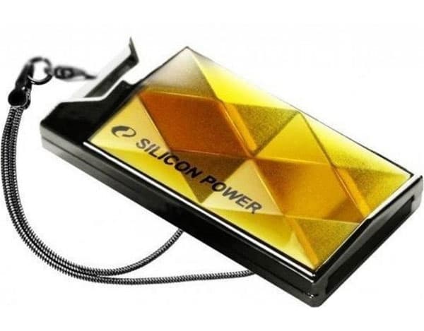 Silicon Power 8GB USB 2.0 Touch 850 Amber SP008GBUF2850V1A