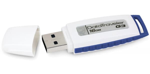 Kingston 16GB USB 2.0 Flash Memorij DataTraveler I Gen 3 White/Blue DTIG3/16GB