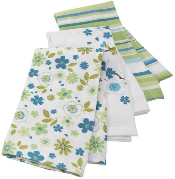 Kuhinjska krpa - set od 3 krpe Sakura 50x70cm zelena