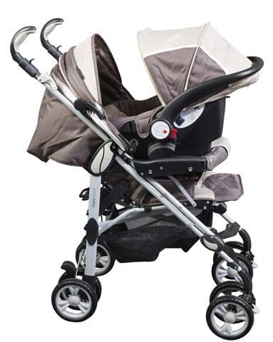 Primebebe Duo Kolica Smart Brown