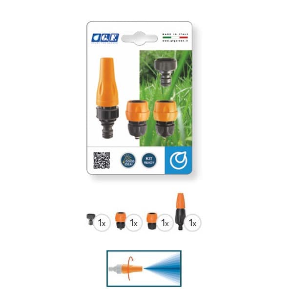 Set - 1/2 mlaznica za baštensko crevo sa konektorima 5422 001942