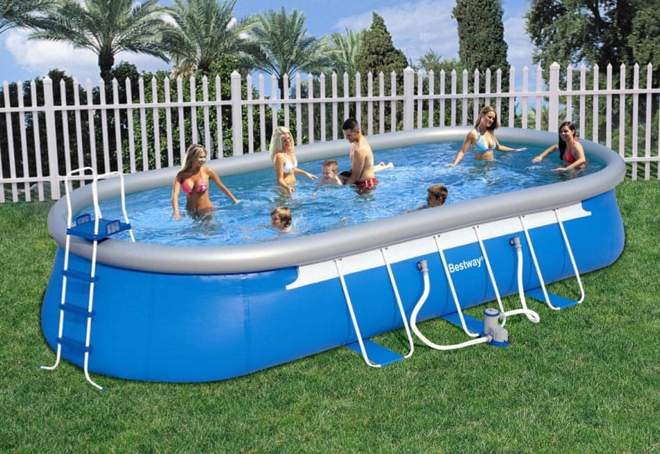 BestWay Ovalni Bazen sa Kompletnom Opremom 732 x 366 x 122 cm 56125
