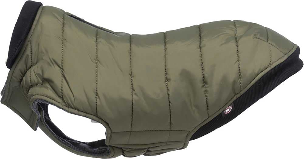 Jakna za male pse Arlay khaki leđa 36cm Trixie 680306