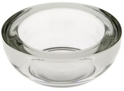 PapStar stakleni svećnjak za tealight 036 maxi 90mm PS 13025 - 2 komada
